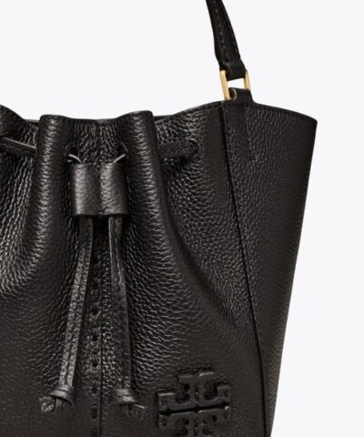 Tory Burch Mcgraw Dragonfly Mini Leather Satchel In Black 20242300 5