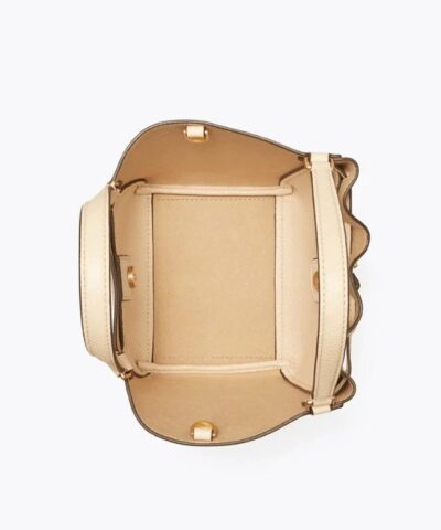 Tory Burch Mcgraw Dragonfly Mini Leather Satchel In Brie 20242308 3