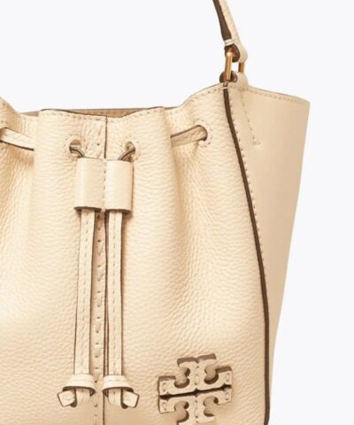 Tory Burch Mcgraw Dragonfly Mini Leather Satchel In Brie 20242308 4