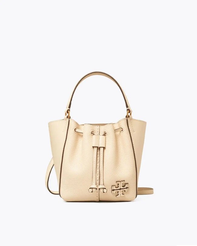 Tory Burch Mcgraw Dragonfly Mini Leather Satchel In Brie-20242308