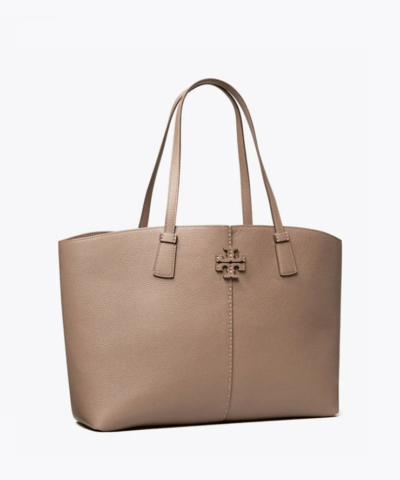 Tory Burch Mcgraw Tote Bag Silver Maple 20256974 2