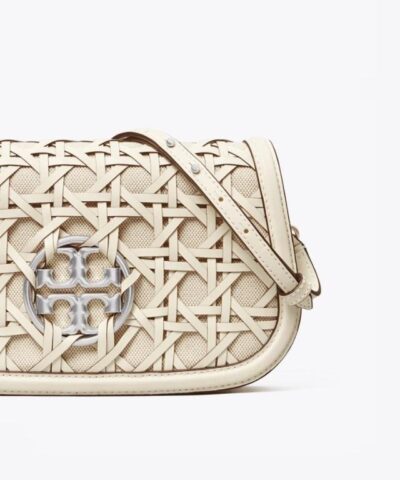 Tory Burch Miller Basket Weave Convertible Shoulder Bag 20248691 2