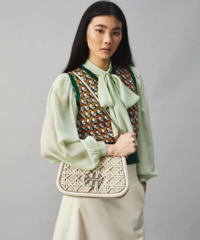Tory Burch Miller Basket Weave Convertible Shoulder Bag 20248691 4