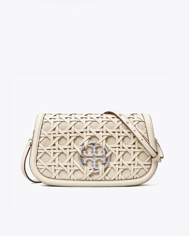 Tory Burch Miller Basket-Weave Convertible Shoulder Bag-20248691