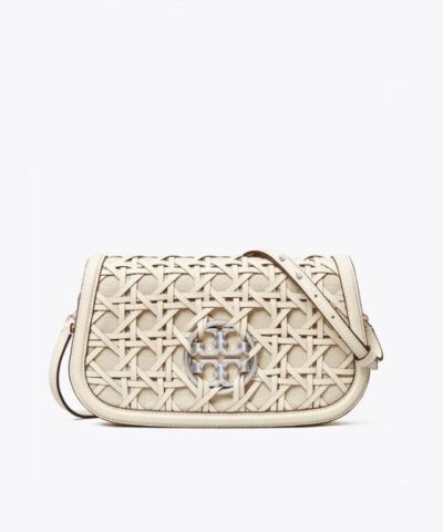 Tory Burch Miller Basket-Weave Convertible Shoulder Bag-20248692