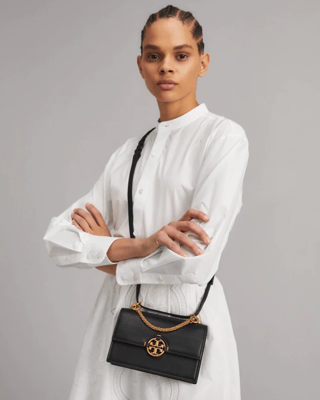 Alternative view of Tory Burch Miller Mini Bag, Black
