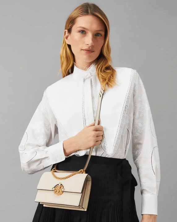 Alternative view of Tory Burch Miller Mini Bag, New Ivory