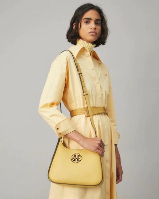 Alternative view of Tory Burch Miller Small Classic Shoulder Bag, Beeswax