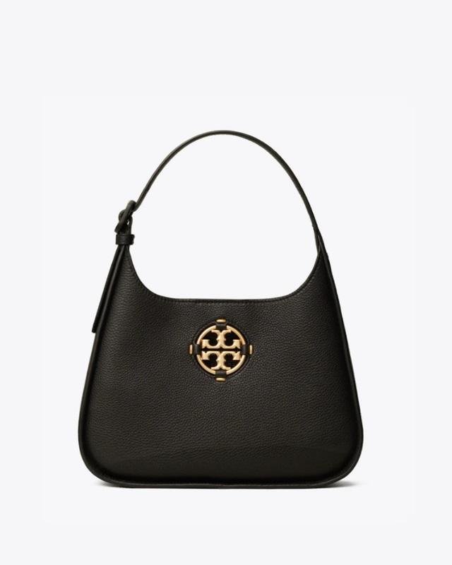 Tory Burch Miller Small Classic Shoulder Bag, Black-20248713