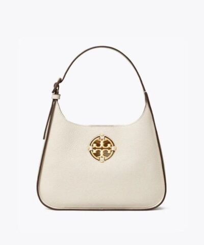 Tory Burch Miller Small Classic Shoulder Bag, New Ivory-20248699