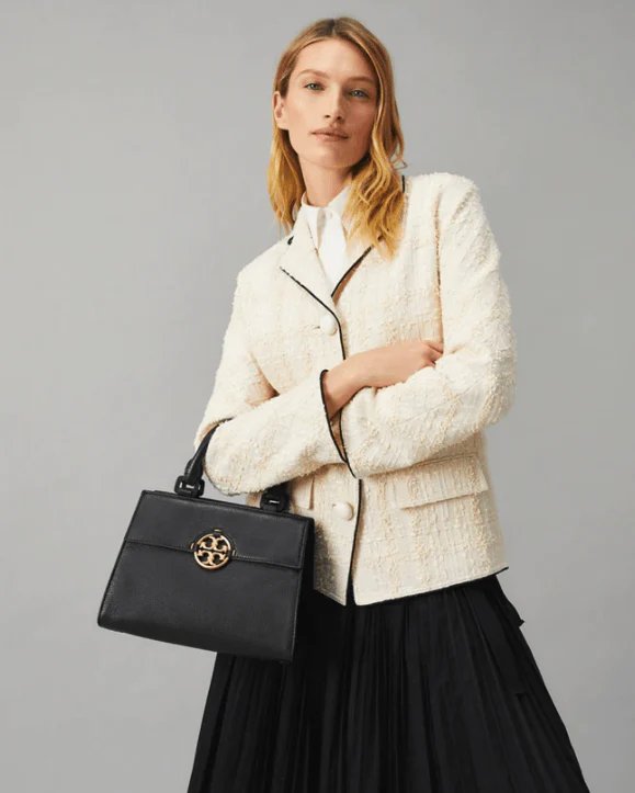 Alternative view of Tory Burch Miller Top-Handle Satchel