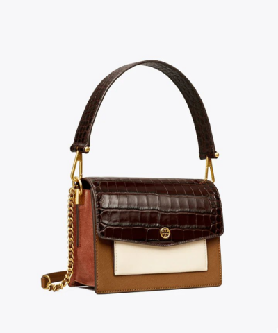 Tory Burch Mini Robinson Colorblock Leather Shoulder Bag 20258049 1