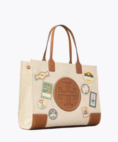 Tory Burch Natural Ella Patches Tote Bag 20251659 2