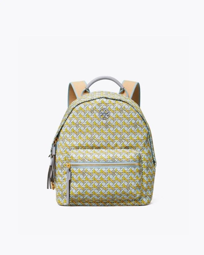 Tory Burch Piper Printed Small Zip Backpack-20243663