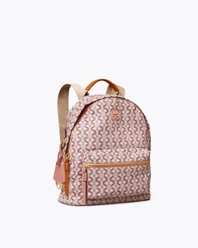 Alternative view of Tory Burch Piper Printed Small Zip Backpack