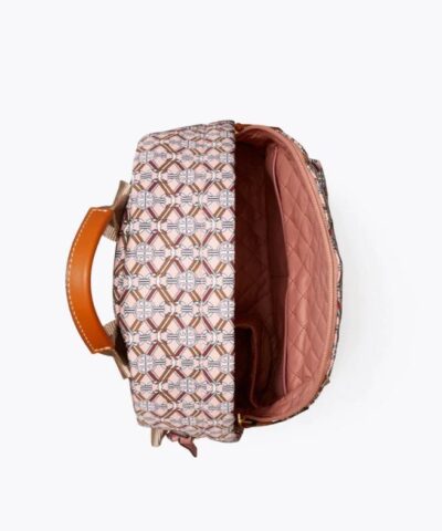 Tory Burch Piper Printed Small Zip Backpack 20243671 2