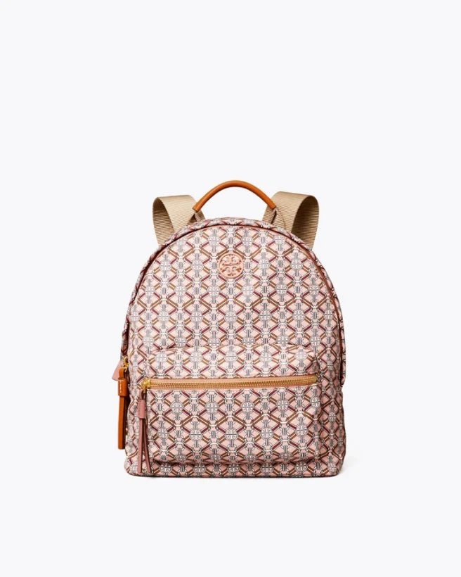 Tory Burch Piper Printed Small Zip Backpack-20243671