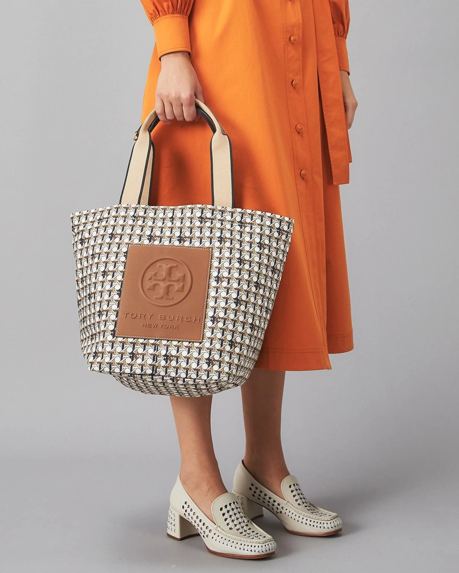 Alternative view of Tory Burch Printed Small Tote Bag