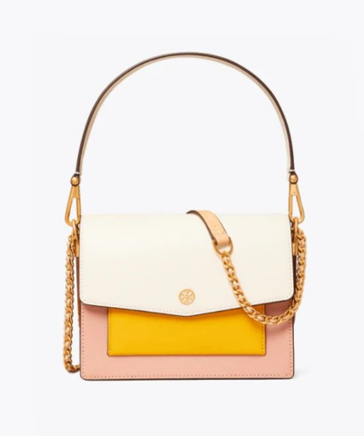 Tory Burch Robinson Colorblock Double Strap Convertible Bag-20258057