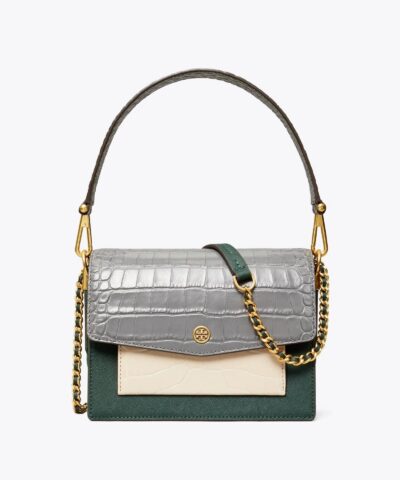 Tory Burch Robinson Colorblock Leather Shoulder Bag-20258043