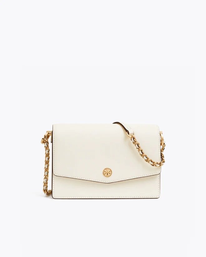 Tory Burch Robinson Convertible Mini Shoulder Bag, Birch-20257007