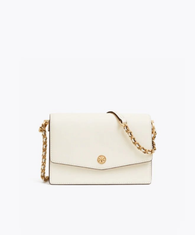 Tory Burch Robinson Convertible Mini Shoulder Bag, Birch-20257008