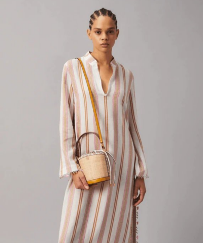 Tory Burch Robinson Straw Mini Bucket Bag 20250932 1