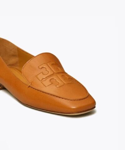 Tory Burch Ruby Quilted Logo Loafer Aged Camello 20248328 2