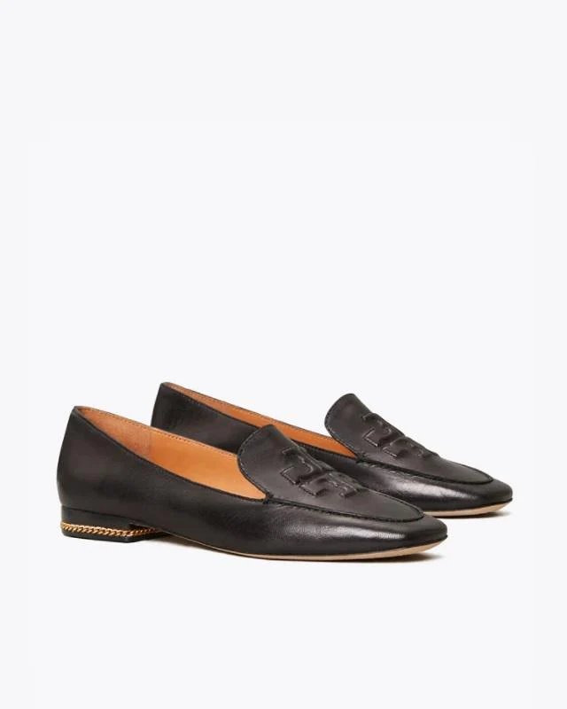 Alternative view of Tory Burch Ruby Quilted Logo Loafer, Black