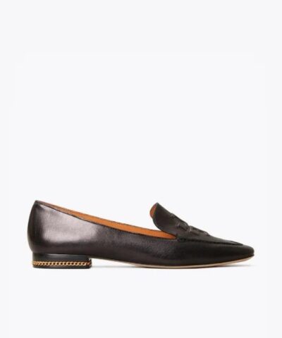 Tory Burch Ruby Quilted Logo Loafer, Black-20248322