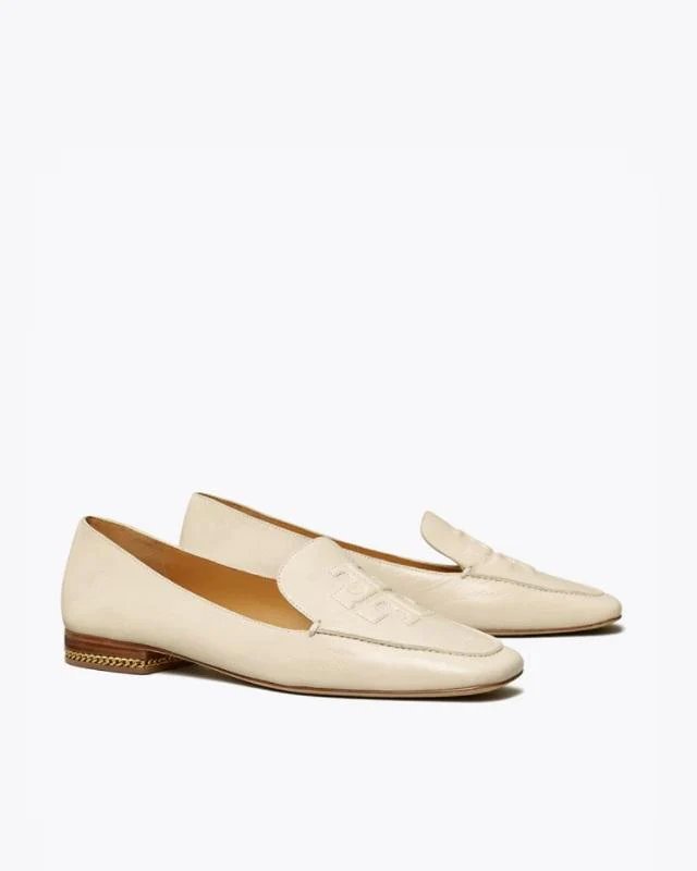Alternative view of Tory Burch Ruby Quilted Logo Loafer, Rice Paper