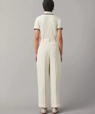 Tory Burch Ruffle Polo Shirt - Image 3