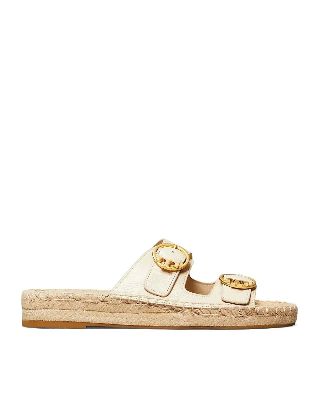 Tory Burch Selby Two-Band Espadrille Leather Sandals-20247599