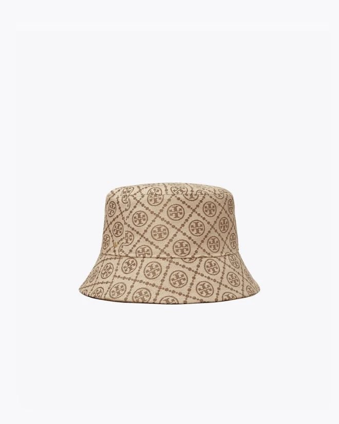 Alternative view of Tory Burch Short-Brim T Monogram Bucket Hat