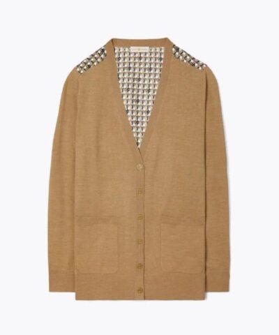 Tory Burch Silk-Back Cardigan-20251317