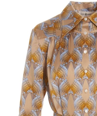 Tory Burch Silk Satin Shirtdress 20240793 4
