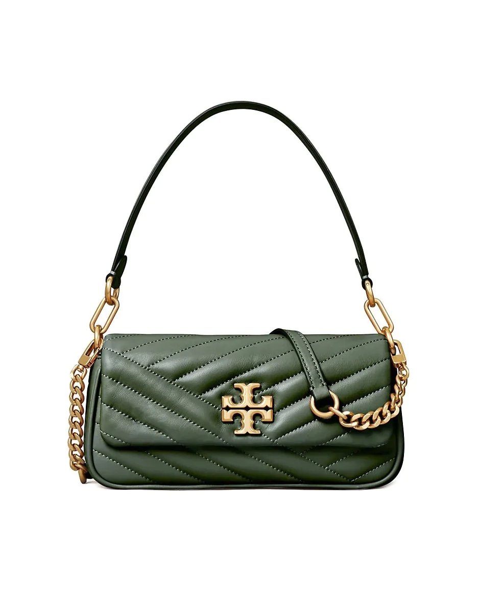 Tory Burch Sycamore Kira Chevron Small Flap Shoulder Bag-20243217