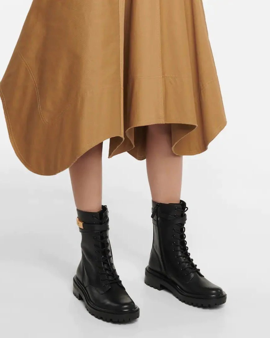 Alternative view of Tory Burch T-Hardware Combat Boot