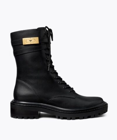 Tory Burch T-Hardware Combat Boot-20246531