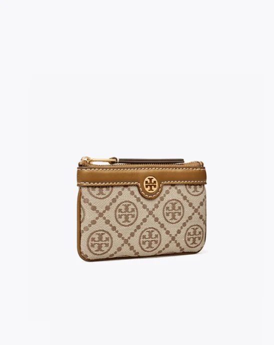 Alternative view of Tory Burch T Monogram Card Case Key Ring