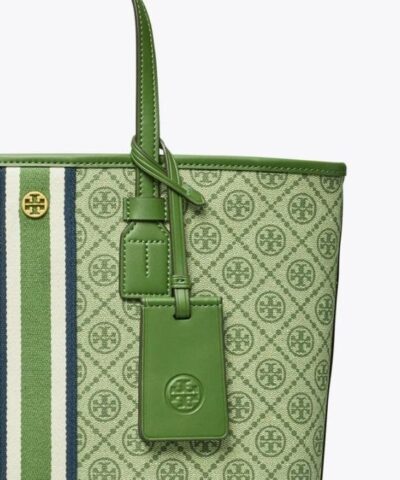 Tory Burch T Monogram Coated Canvas Small Tote Bag 20251744 3
