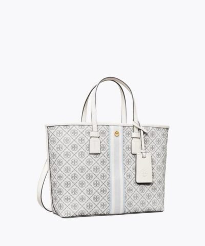 Tory Burch T Monogram Coated Canvas Small Tote Bag 20251751 2