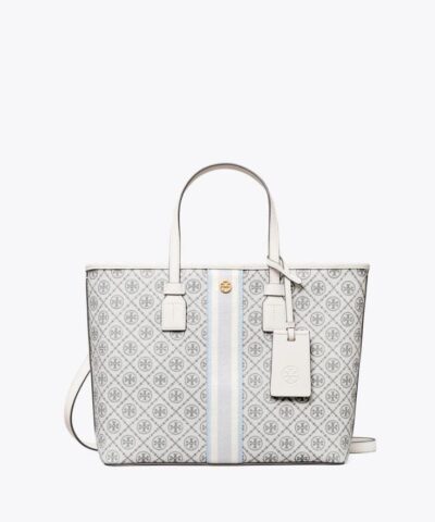 Tory Burch T Monogram Coated Canvas Small Tote Bag-20251752