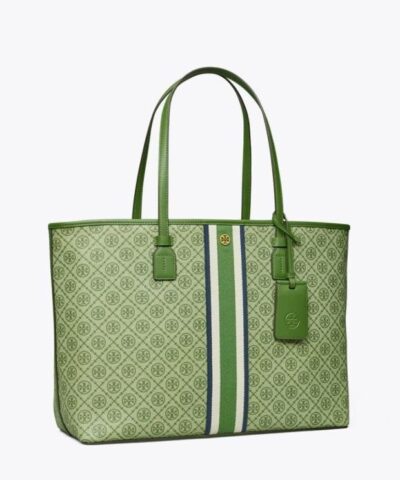 Tory Burch T Monogram Coated Canvas Tote Bag 20251723 2