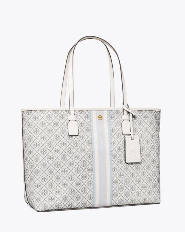 Alternative view of Tory Burch T Monogram Coated Canvas Tote Bag
