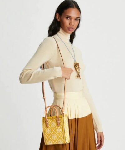 Tory Burch T Monogram Embossed Mini Tote 20243171 1