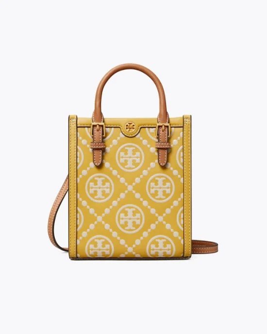 Tory Burch T Monogram Embossed Mini Tote-20243171