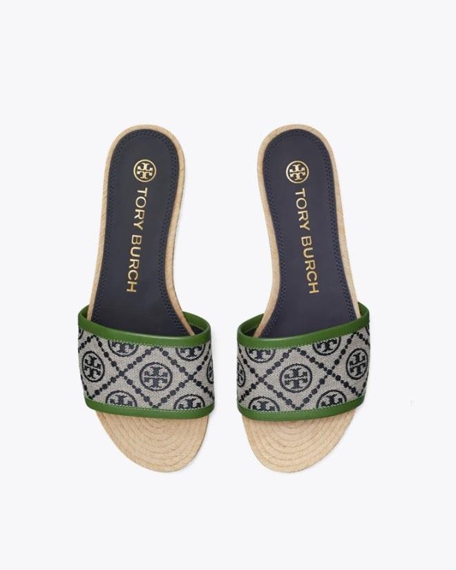 Alternative view of Tory Burch T Monogram Espadrille Slide