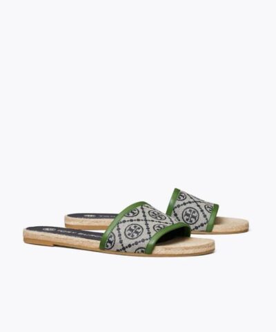 Tory Burch T Monogram Espadrille Slide - Image 3