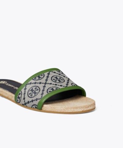 Tory Burch T Monogram Espadrille Slide - Image 4
